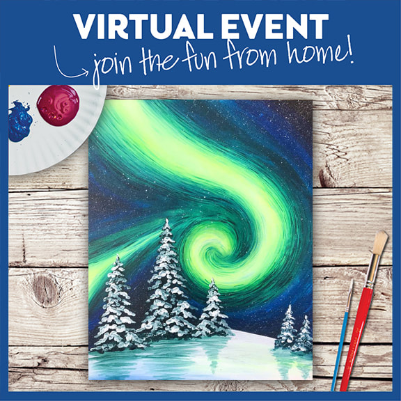 live virtual Event - All Supplies Included - Weblink Available 4 days after live event